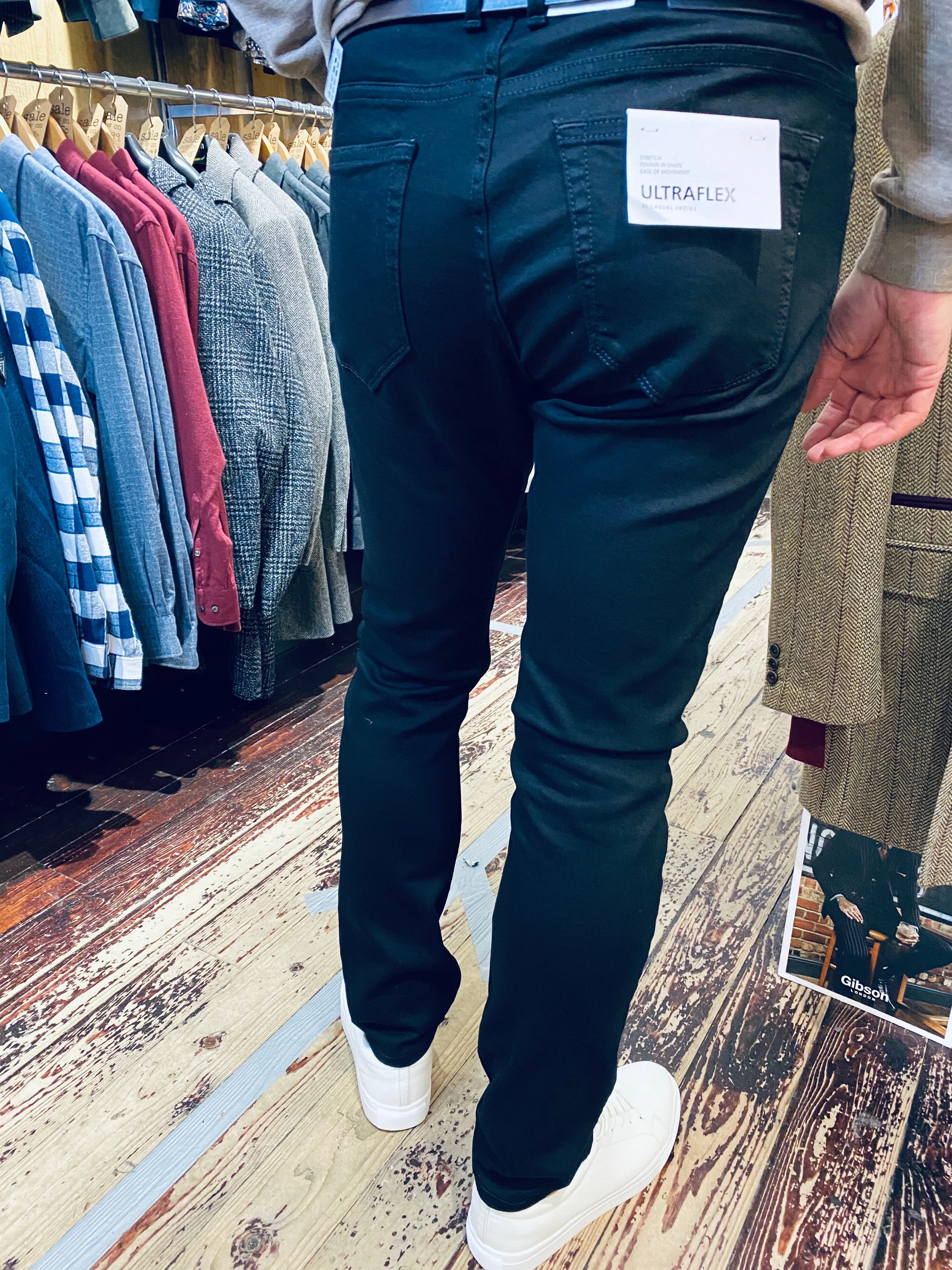 Casual Friday - Black ULTRAFLEX Slim Jeans - 20503637