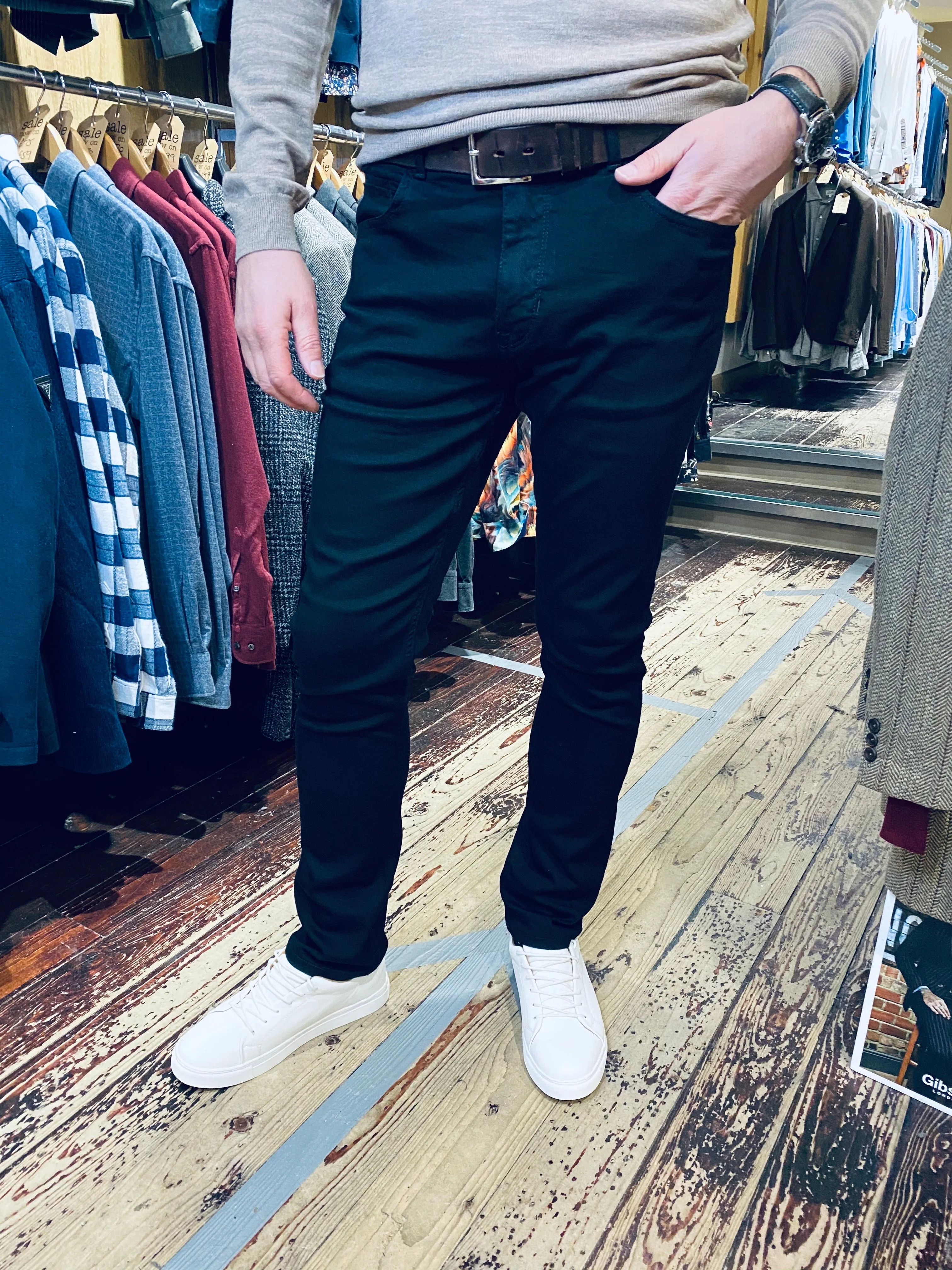 Casual Friday - Black ULTRAFLEX Slim Jeans - 20503637