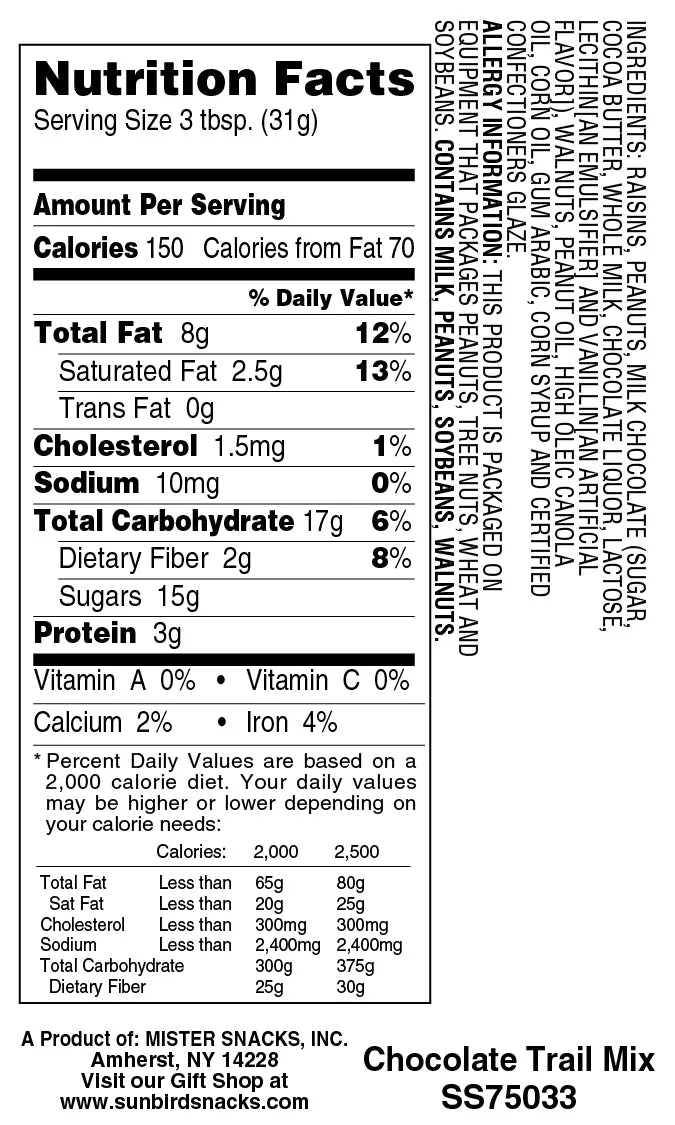 Chocolate Trail Mix