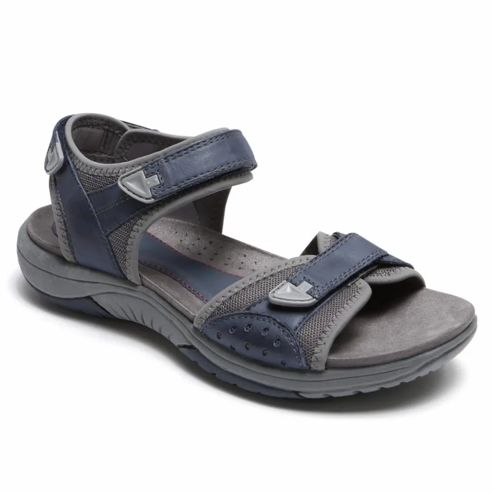Cobb Hill FRANKLIN THREE STRAP BLUE