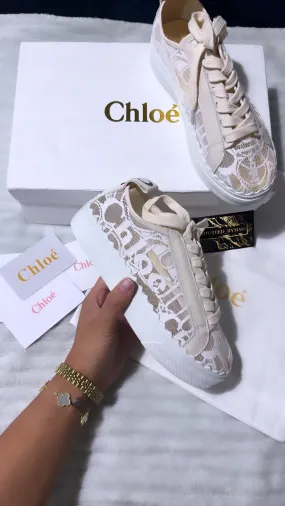 Cream CHLE Trainers