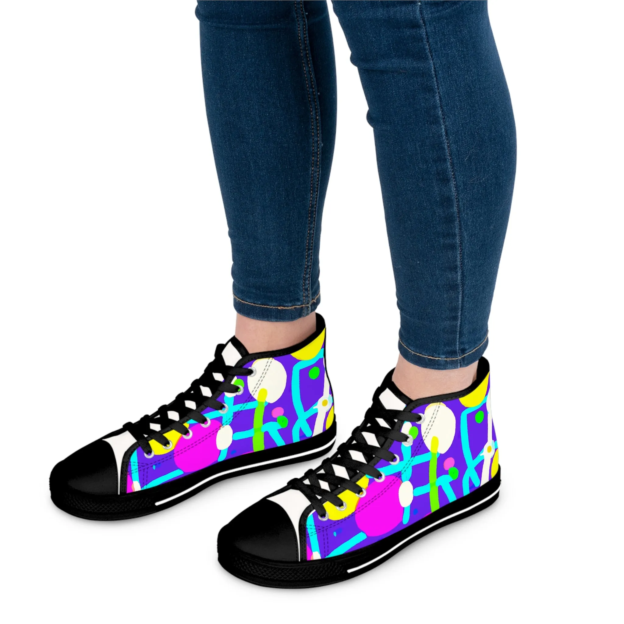 Fashionista Fletch. - high top