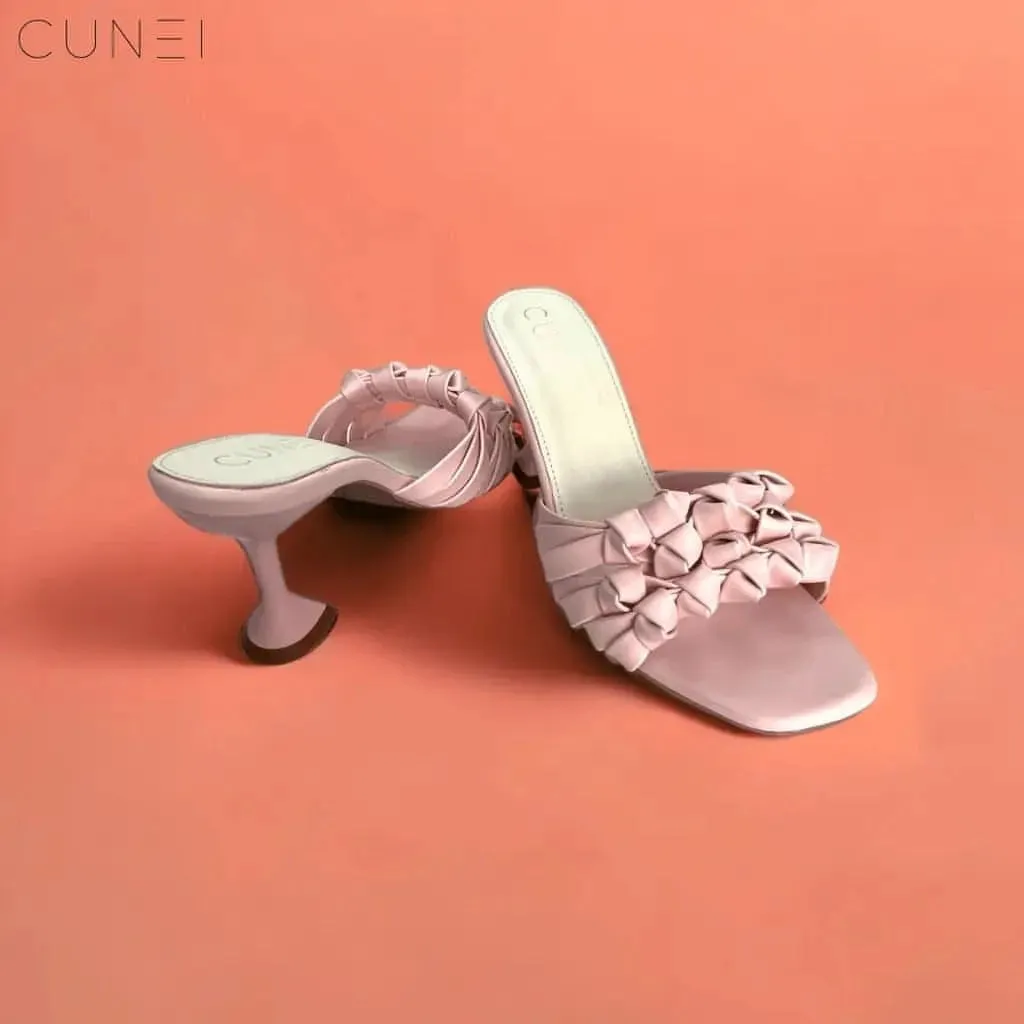 Light Pink Barbed Heels