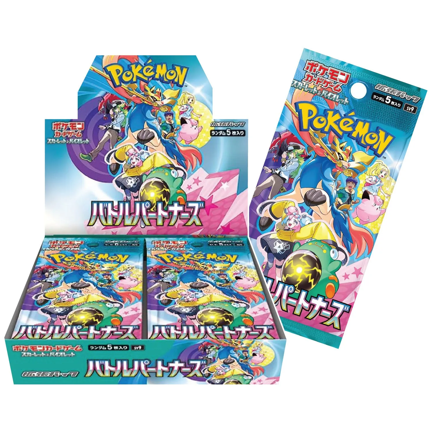 Pokémon TCG: Japanese Expansion - Battle Partners Booster Box (30 Booster Packs)