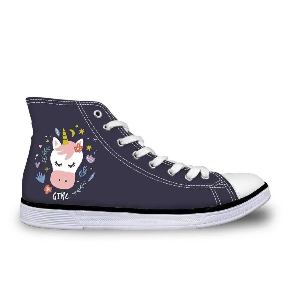 Unicorn High Top Sneakers