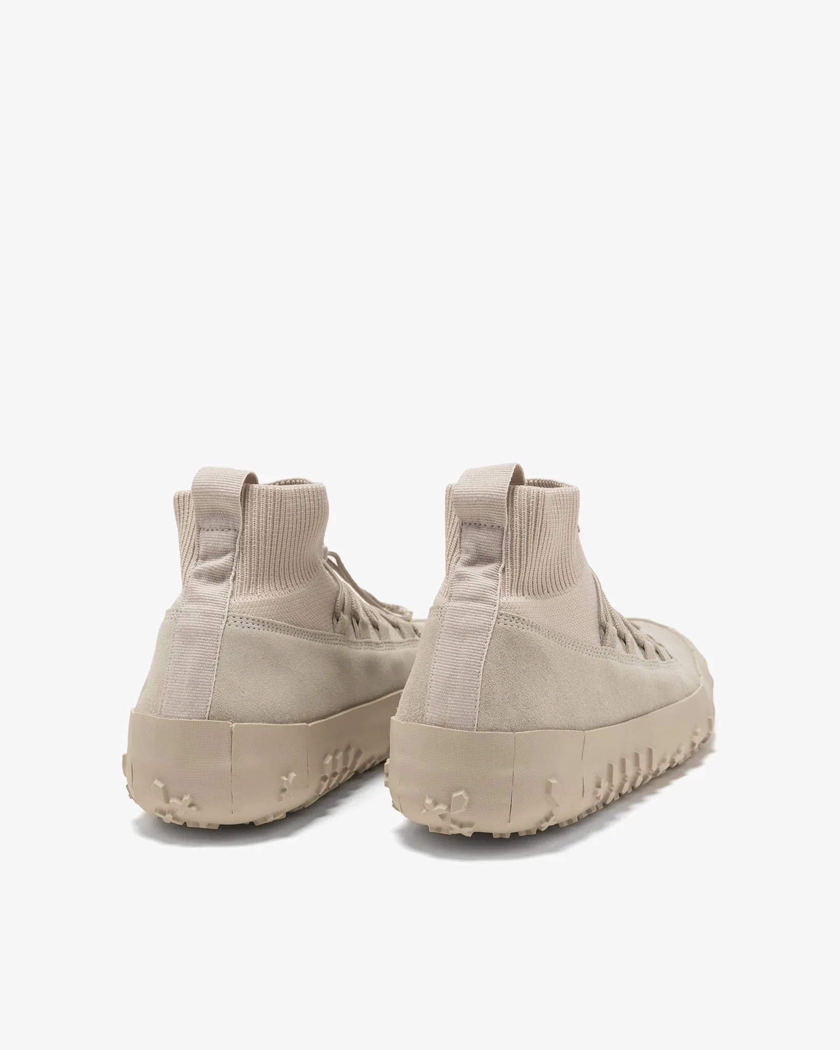 Vibram Wrap On Sneakers Clay White