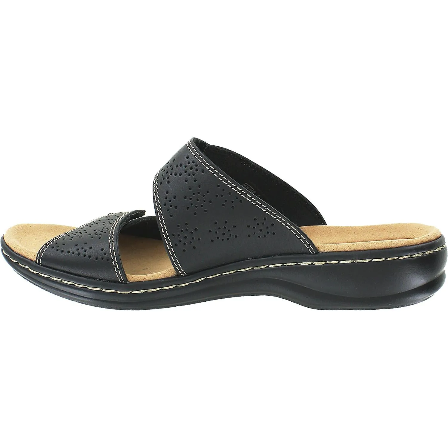Women's Clarks Leisa Lacole Black Leather