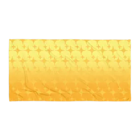 Yellow Ghost Sparkle Towel